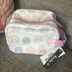 ALOHA Collection Ocean Paper Shells Gir Kit Bag NWT